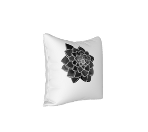 Pillowcase - Expansion Detail 18" x 18" Black/White