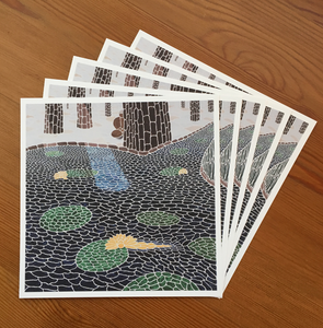 Lily Pads Postcards - 20 Pack