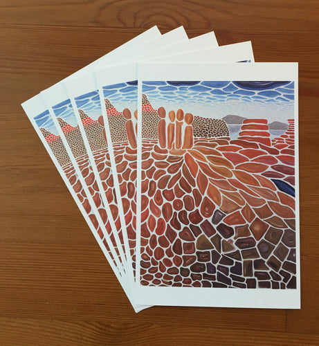 The Siblings Postcard by Nipper Sorensen
