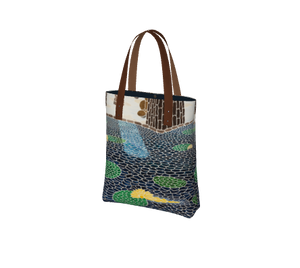 Lily Pads Lined Tote Bag